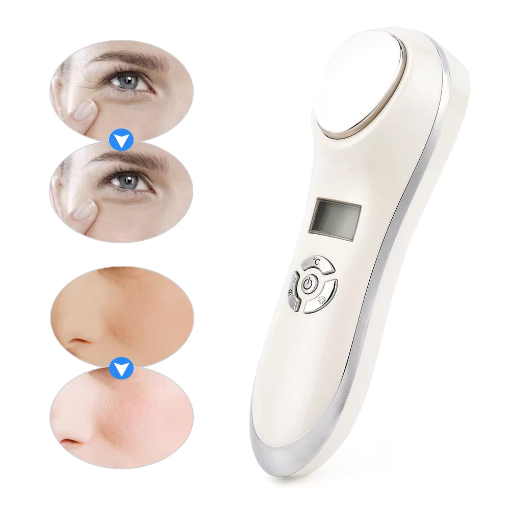 Facial Hot & Cold Cryotherapy Vibration Massager