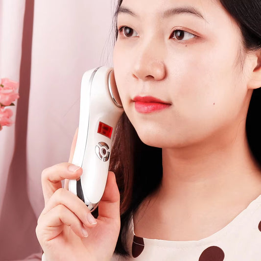 Facial Hot & Cold Cryotherapy Vibration Massager